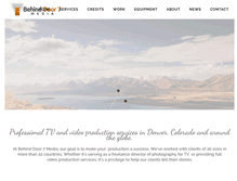 Tablet Screenshot of behinddoor7.com